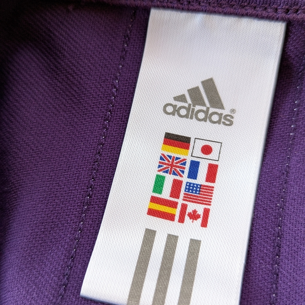 Adidas Retro Vtg Tennis‎ Skirt – Purple Sz S – Sporty Nostalgia Y2K Revival - Picture 6 of 8
